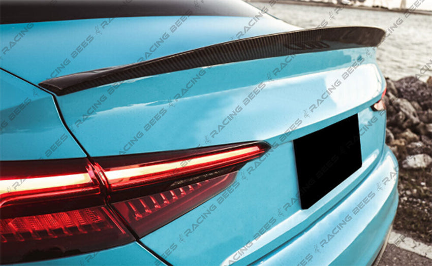 2018-2023 Audi B9 A5/S5/RS5 Sportback HK Style Trunk Spoiler(Carbon Fiber)