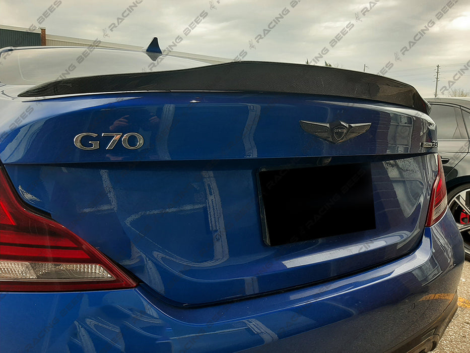 2019-2021 Genesis G70 Trunk Spoiler DB Style (Carbon Fiber)