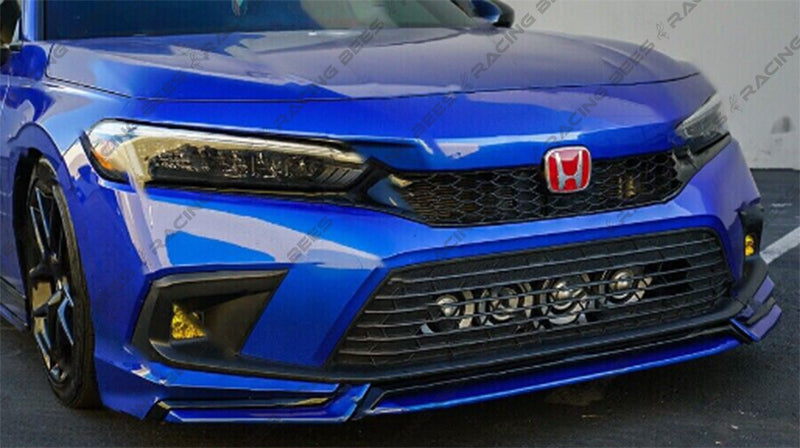 2022-2024 Honda Civic Sedan YOFER V3 FRONT BUMPER LIP (Black)