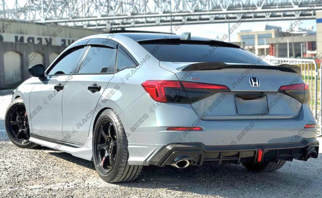 2022-2025 Honda Civic Sedan Yofer V2 Rear Diffuser (BLACK)
