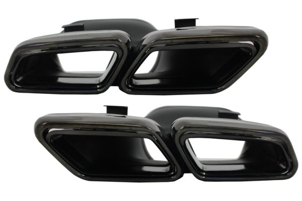 2014-2016 Mercedes-Benz E-Class AMG Style Quad Exhaust Tips (One Pair)