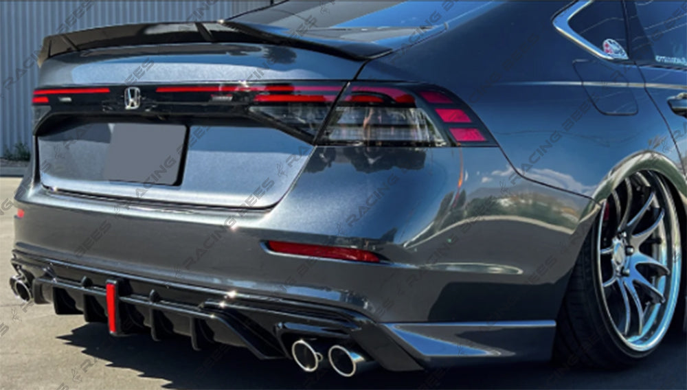 2023+ Honda Accord Sedan R Style Trunk Spoiler (Black)
