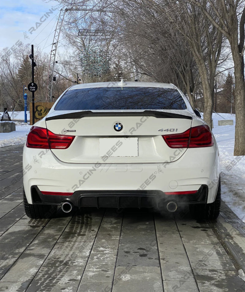2014-2018 BMW F32 4 Series Trunk Spoiler M4 Style (Carbon Fiber)