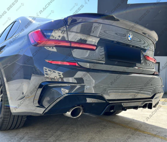 2019+ BMW G20 3 Series ACS Style Trunk Spoiler (Black)