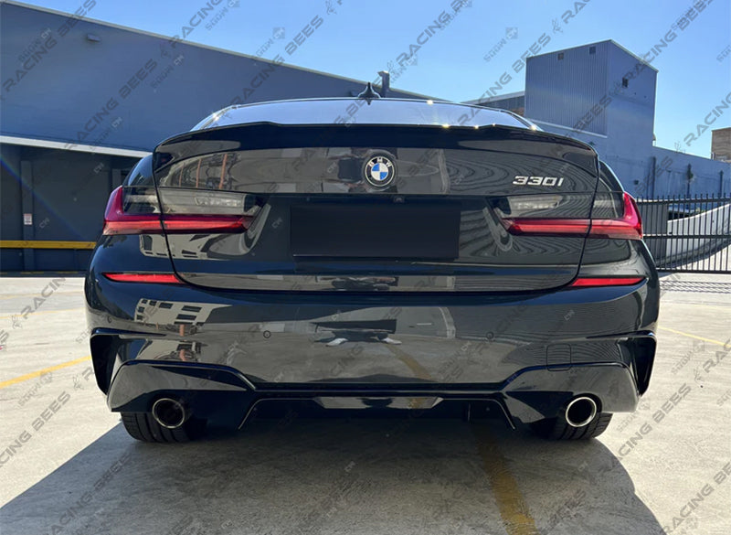 2019+ BMW G20 3 Series ACS Style Trunk Spoiler (Black)