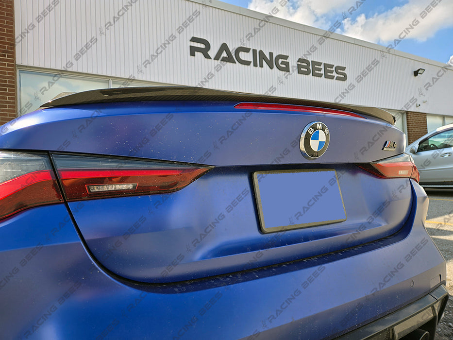 2020+ BMW G23 4 Series Convertible Trunk Spoiler M Style (Carbon Fiber)