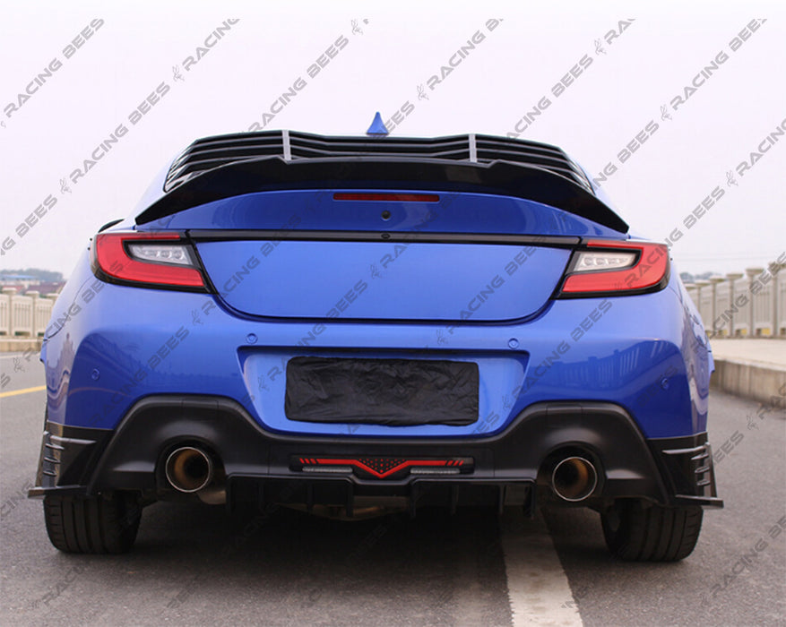 2022+ Subaru BRZ/Toyota GR86 Trunk Spoiler V Style (Black)
