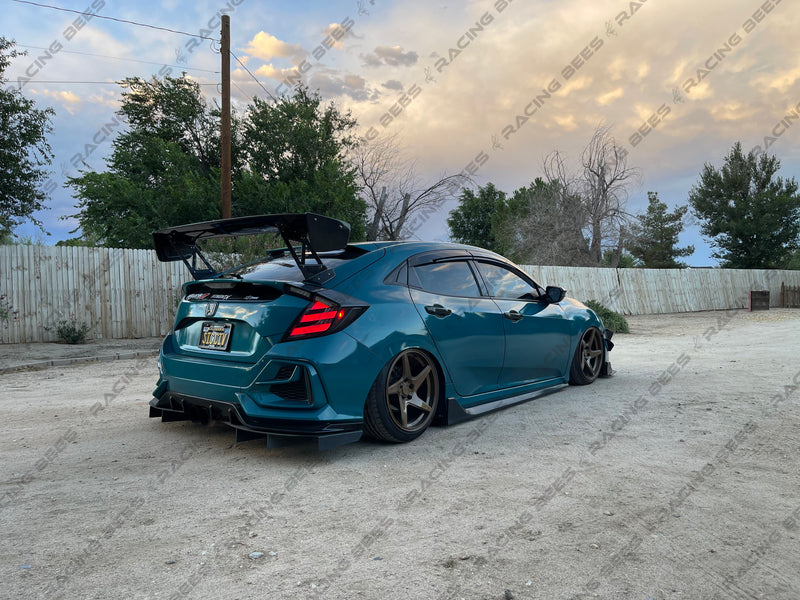2017-2021 Honda Civic Hatchback VTX Style Trunk Spoiler (Carbon Fiber)