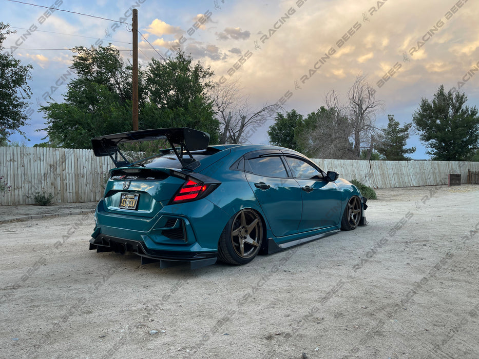 Hatchback Spoiler Types 2017-2020 Honda Civic Hatchback Type-R Style Trunk Spoiler — RACINGBEES