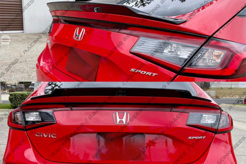 2022+ Honda Civic Hatchback Yofer Trunk Spoiler (Black)