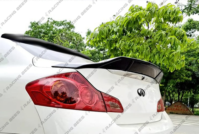 2009-2013 Infiniti G37 Sedan R Style Trunk Spoiler (Black)
