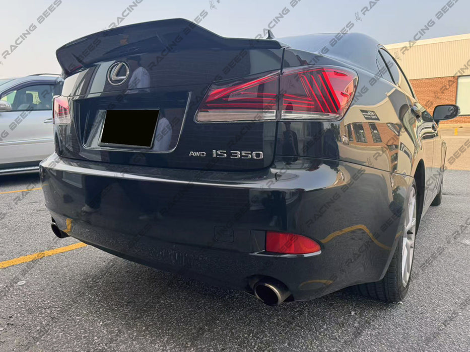 2006-2013 Lexus IS250/350 R Style Trunk Spoiler (Black)