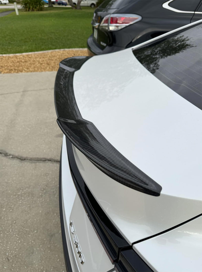 2021+ Lexus IS300/350/500 FS Style Trunk Spoiler (Carbon Fiber)