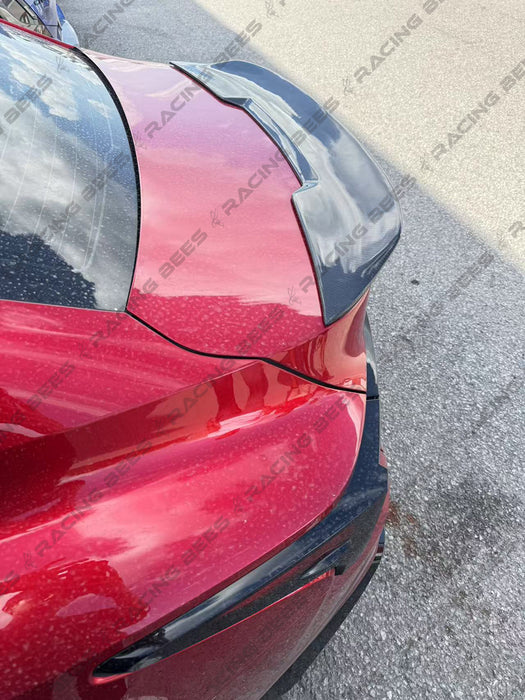 2021+ Lexus IS300/350/500 High Kick Style Trunk Spoiler (Carbon Fiber)