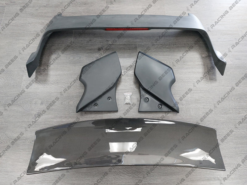 2008-2014 Subaru Impreza WRX/STI Hatchback VR Style Trunk Spoiler (Carbon Fiber Center)