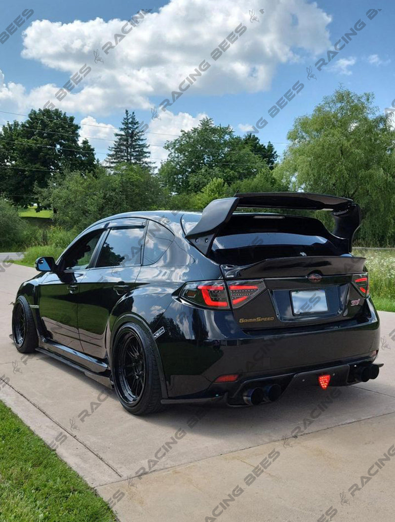 2008-2014 Subaru Impreza WRX/STI Hatchback VR Style Trunk Spoiler (ABS Plastic)