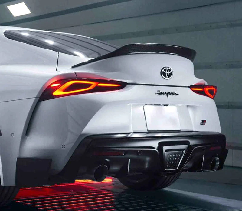 2020+ Toyota Supra A90 Trunk Spoiler HK Style (Carbon Fiber)