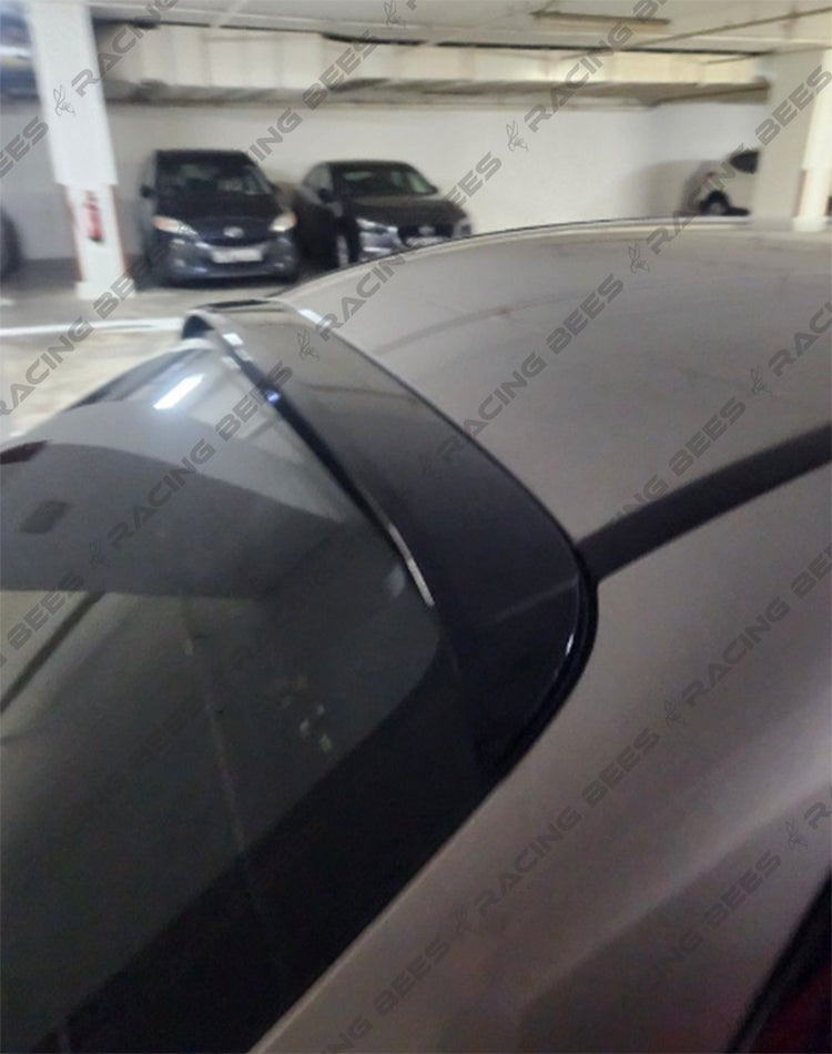 2015-2021 Mercedes-Benz C Class Sedan OEM Style Rear Roof Spoiler (Black)