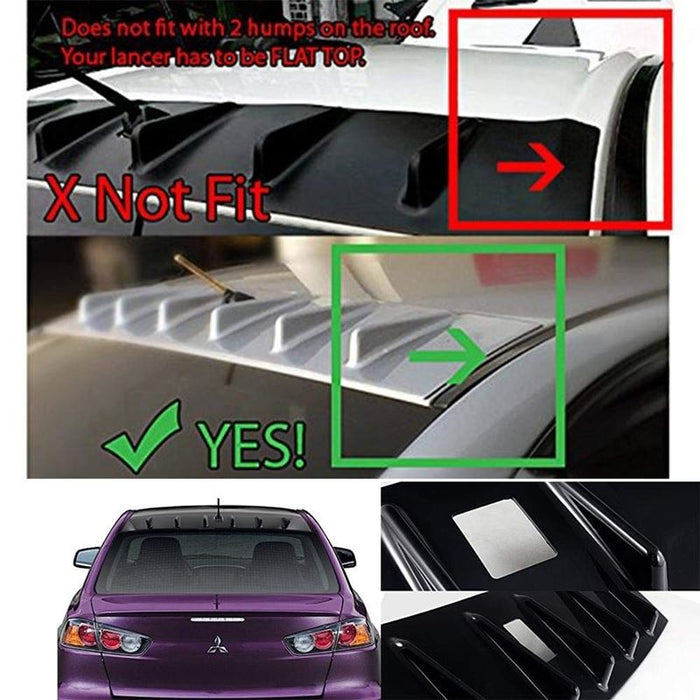 2008-2015 Mitsubishi Lancer Vortex Generator