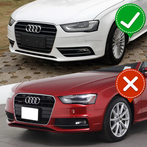 2013-2016 Audi A4 Base RS Style Front lip (BLACK)