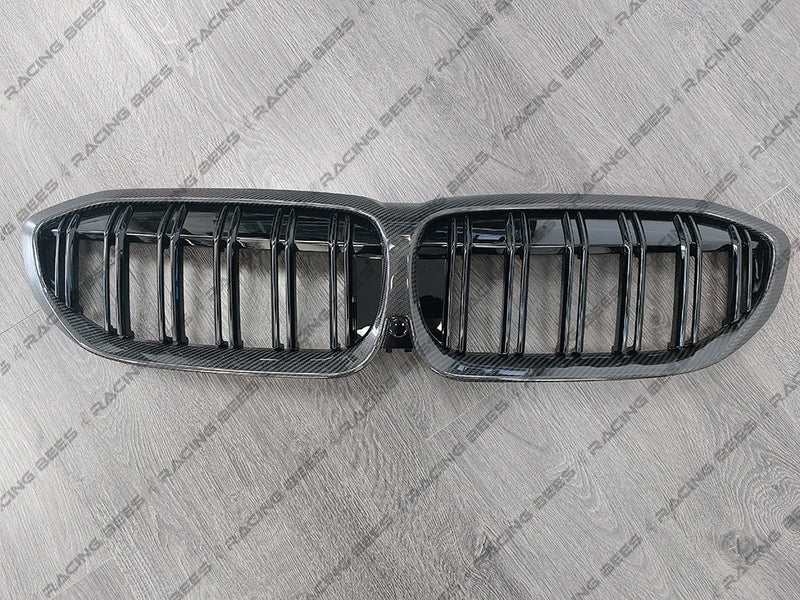 2019-2022 BMW G20 3 Series M Style Front Grille (CARBON FIBER)
