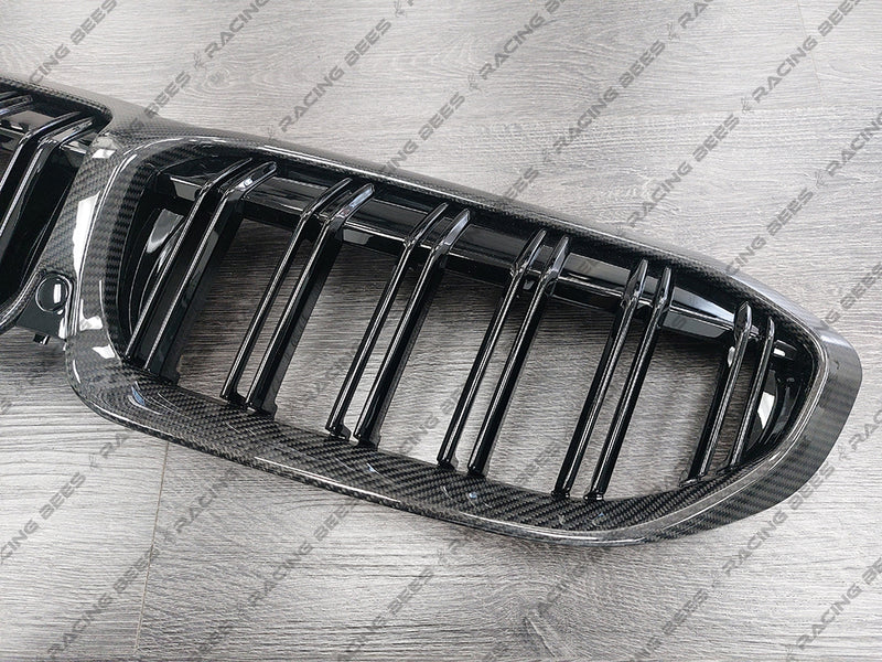2019-2022 BMW G20 3 Series M Style Front Grille (CARBON FIBER)