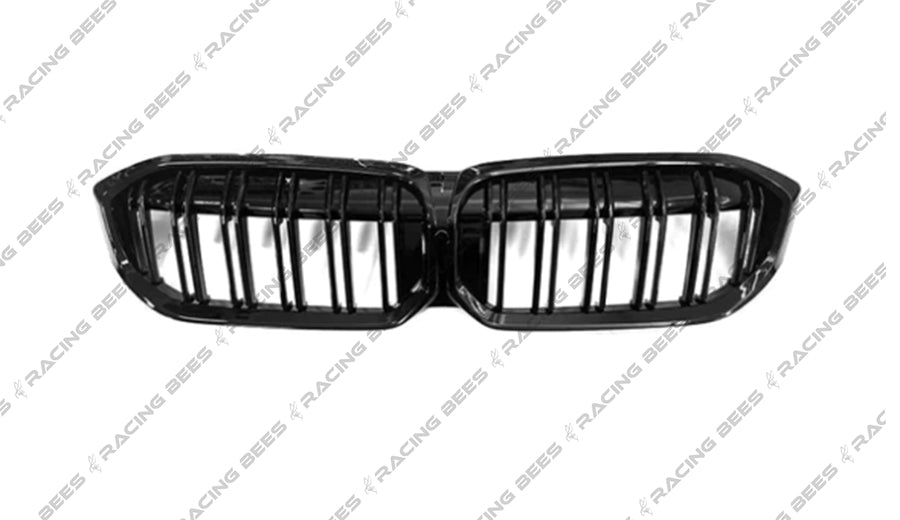 2023+ BMW G20 LCI 3 Series M Style Front Grille (Gloss Black)