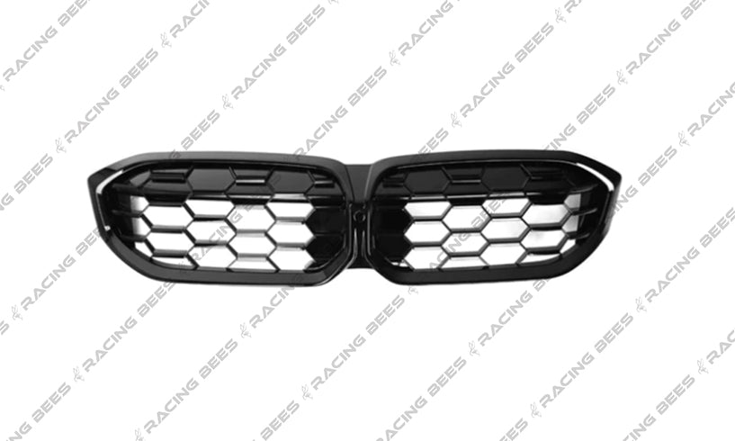 2023+ BMW G20 LCI 3 Series M340i Style Front Grille (Gloss Black)