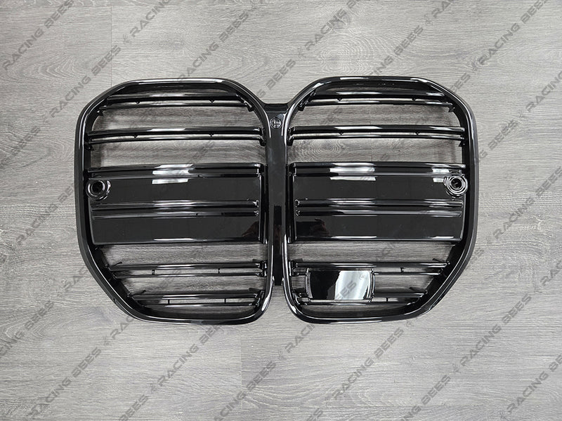 2021+ BMW G22/G23 4 Series M Style Front Grille (Gloss Black)