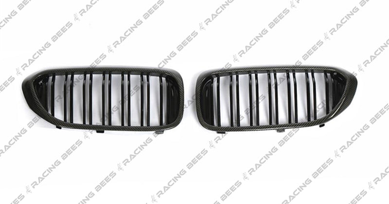 2017-2020 BMW G30 5 Series/F90 M5 M Style Kidney Grilles (Carbon Fiber)