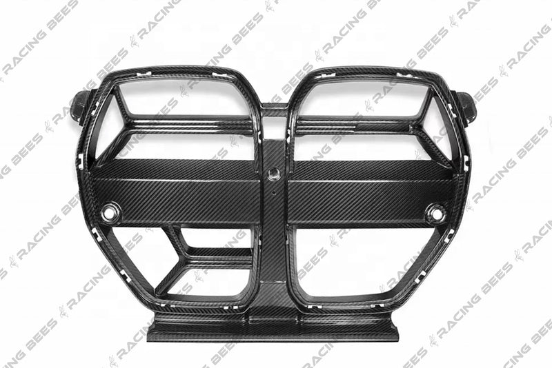 2021+ BMW G80/G82 CSL Style Front Grille Replacements (Carbon Fiber)