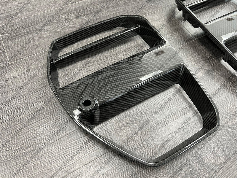 2021+ BMW G80/G82 V Style Front Grille Replacements (Carbon Fiber)