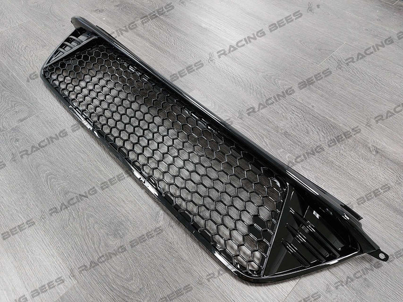 2022-2024 Honda Civic Type-R Style Lower Grille + Fog Covers (Black)