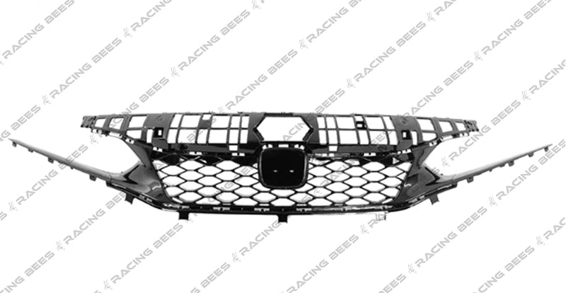 2022+ Honda Civic Hatchback/Si Type-R Style Front Grille (Black)