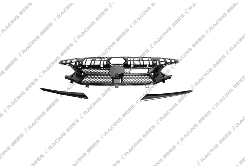 2022-2024 Honda Civic Hatchback/Si VRS Style Front Grille (Black)