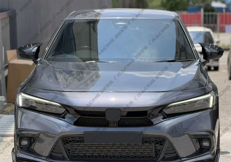 2022-2024 Honda Civic Hatchback/Si VRS Style Front Grille (Black)