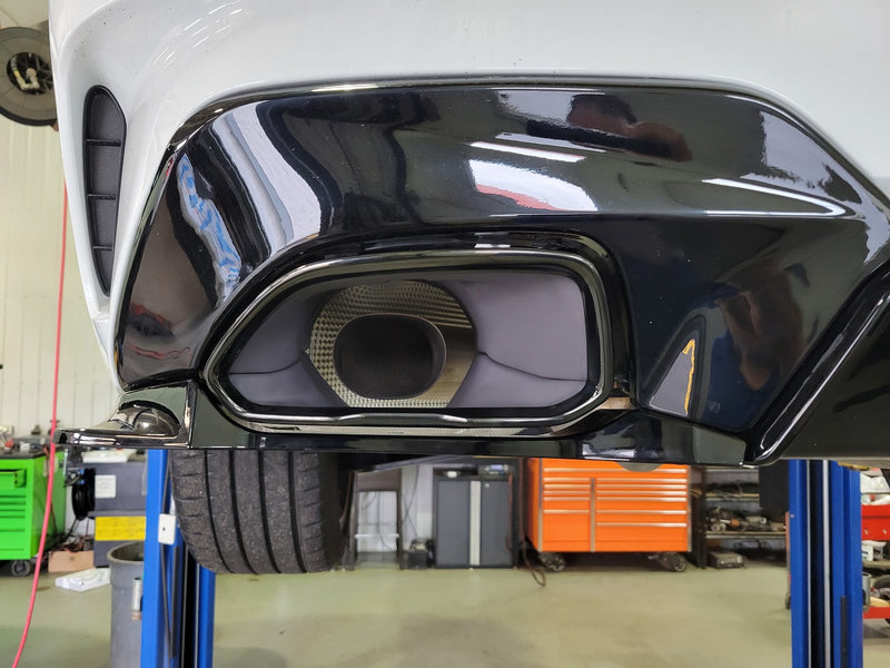 2019-2022 BMW G20 3 Series MP COM Style Rear Diffuser (Quad Outlet)