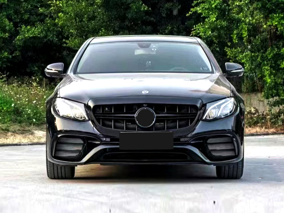 2017-2020 Mercedes-Benze E Class Sedan AMG E63S Style Front Bumper Conversion