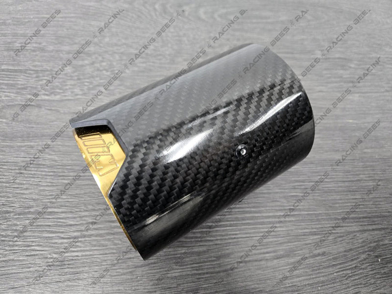 BMW M2/M3/M4 F8X Carbon Fiber M-Performance Stainless Steel - Single Exhaust Tip 1 Piece