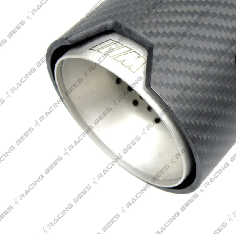 BMW M2/M3/M4 F8X Carbon Fiber M-Performance Stainless Steel - Single Exhaust Tip 1 Piece