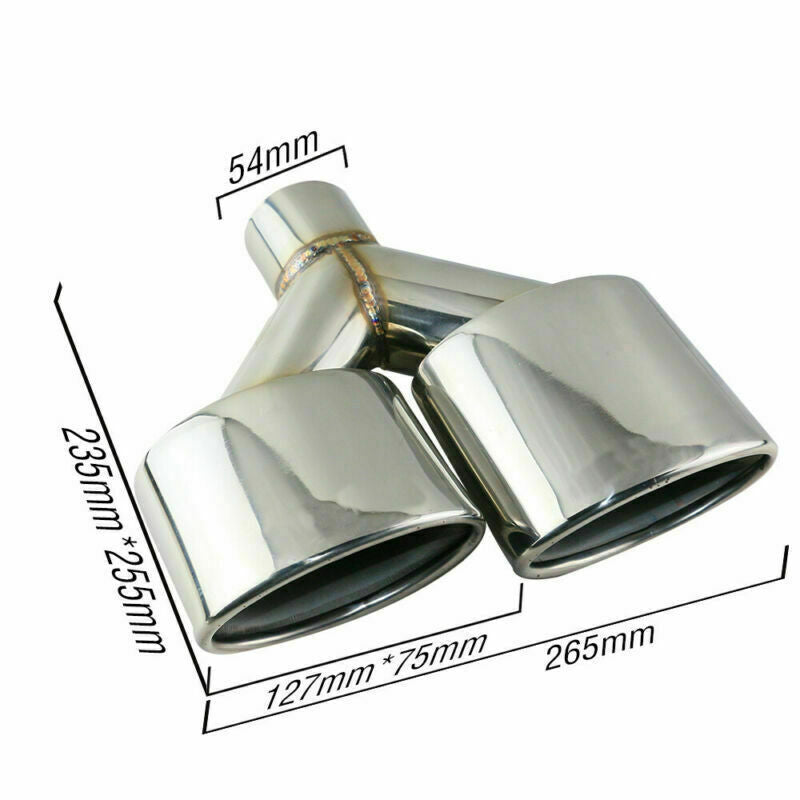 Mercedes-Benz W204 C-CLASS / W212 E-CLASS Universal fit AMG Style Quad Tips (One Pair)