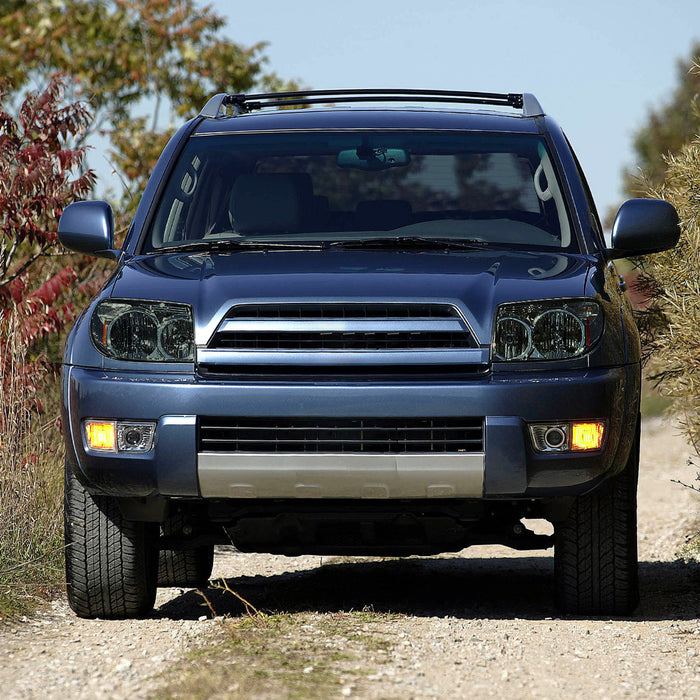 2003-2005 Toyota 4Runner Factory Style Headlights (Chrome Housing/Smoke Lens)