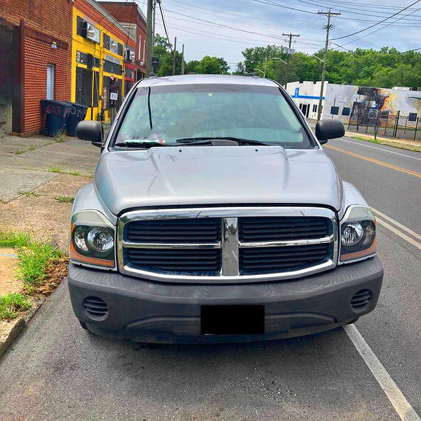 2004-2006 Dodge Durango Factory Style Headlights (Matte Black Housing/Clear Lens)