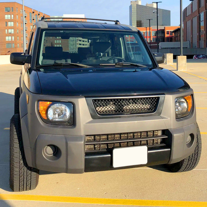 2003-2008 Honda Element Factory Style Headlights (Matte Black Housing/Clear Lens)