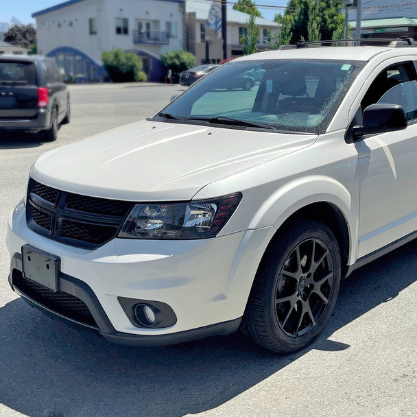 2009-2020 Dodge Journey Factory Style Headlights (Matte Black Housing/Clear Lens)