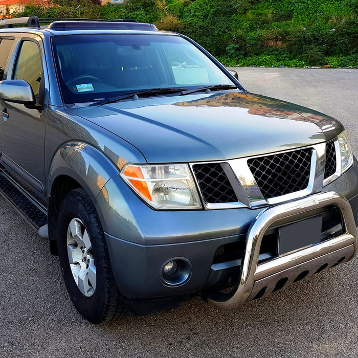 2005-2008 Nissan Frontier/2005-2006 Pathfinder Factory Style Headlights (Chrome Housing/Clear Lens)