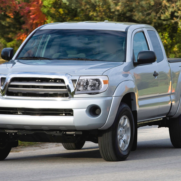 2005-2011 Toyota Tacoma LED Bar Factory Style Headlights (Chrome Housing/Clear Lens)