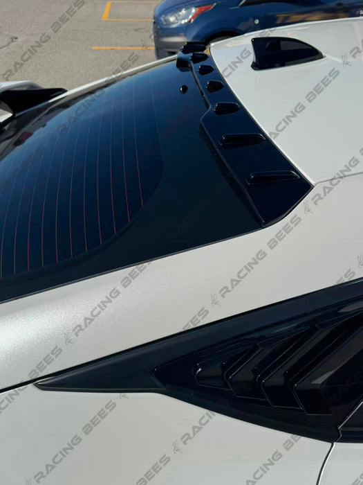 2022+ Honda Civic Hatchback Rear Roof Spoiler (Black)