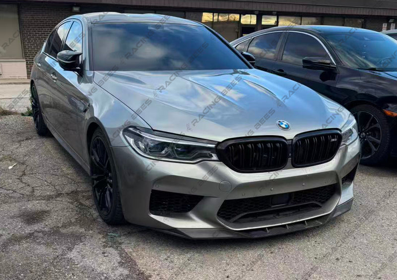 2017-2020 BMW F90 M5 RKP Style Front Bumper Lip (Carbon Fiber)