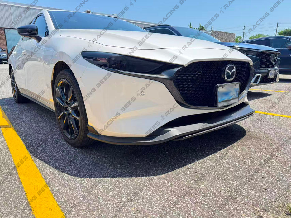 2019+ Mazda 3 Hatchback H Style Front Bumper Lip